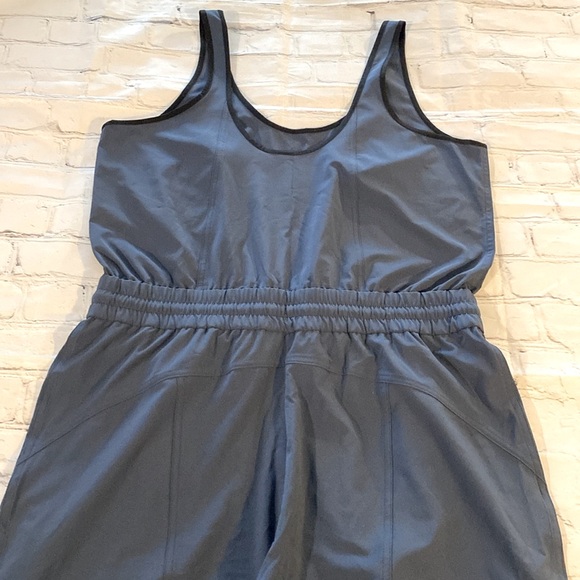 Athleta Unbound Jumpsuit Blue jogger medium - Picture 5 of 16